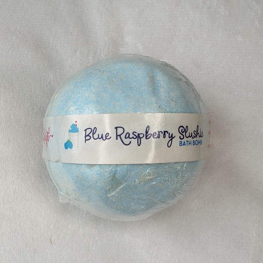 Blue Raspberry Slushie Bath Bomb